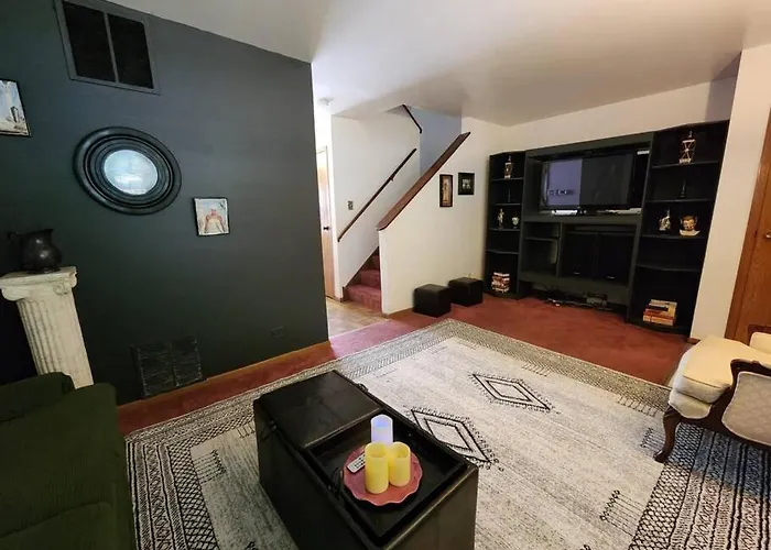Apartment Retro 2 Bedroom 6 Mins To United Center With Parking *